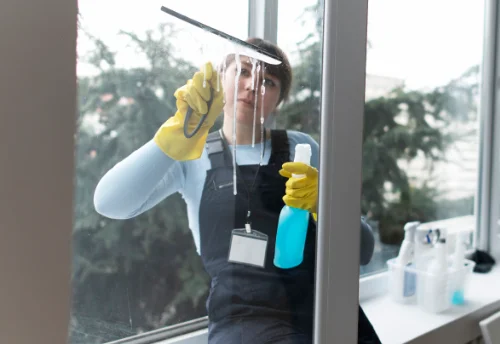 Nettoyage de vitres intérieures et extérieures à Bioule